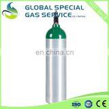 High Quality Aluminum Cylinder for Gas Filling Oxygen Nitrogen Argon Cylinder Supplier on