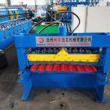 Color Sheet Trapezoidal Cold Roll Forming Machine thumbnail-2