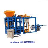 QT4-24Big Capacity Cement Block Making Machine Concrete Interlock Brick Making Machine thumbnail-4