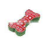 Short Plush Fabric Dog Toy Pet Interactive Dog Squeak Toy thumbnail-1