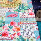 China Supplier Flamingo Printed Cotton Linen Dining Table Cloth Custom Tablecloth for Party Hotel Home thumbnail-4