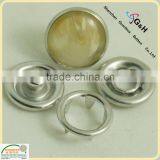 12mm Bracelet Horn Pearl Snap Button