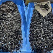 KHH 30 32 Long Length Raw Lace Front Wig For Black Women Free Lace Wig Samples Raw Brazilian Cuticle Aligned Hair Lace Closure Wig thumbnail-3