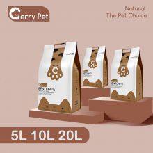 Coffee Scent Bentonite Cat Litter Gerry Pet Dust Free 20L /10L /5L thumbnail-1