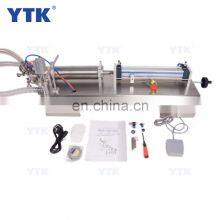 YTK-G1WY Pneumatic100-1000ML Single Head Drink Juice Liquid Filling Machine For Beverage thumbnail-1