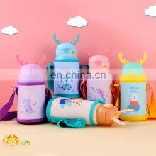 High Quality 600ml Stainless Steel Kids Water Bottle thumbnail-3