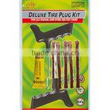 8 PC Tubeless Tire Repair Plug Kit Tire Patch Fix Tools Puncture Repair thumbnail-2