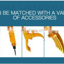 Hydraulic 1.8ton Operating Capacity HW8018 Small Crawler Excavator thumbnail-3