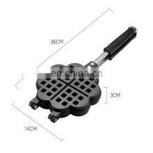 Amazon 2020 Portable Pocket Double Custom Mini Waffle Maker thumbnail-2