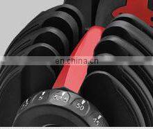 Quick and Intelligent Adjustment Dumbbell Fitness 40kg Equipment Set thumbnail-3