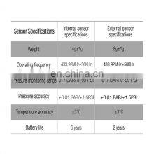 TPMS Tyre Pressure Monitor System for 4 Tyres, Car, 4WD, Ute, Caravan With External Sensors thumbnail-5