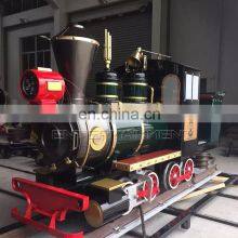 Professional Hot Sale Children Vintage Track Ride Mini Steam Track Train for Tourists for Sale thumbnail-5
