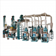 Automatic 20tpd Wheat Maize Corn Semolina Rice Roller Flour Griding Machine Wheat Flour Mill Milling Machine thumbnail-2