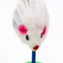 Cat Toy Mouse Self-Hey Funny Cat SticK Kitten Kitty Anti-Boring Artifact Feather Mouse Toy Interactive for Indoor thumbnail-2