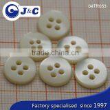 J&C Flat Trocas Shell Buttons With Red Bottom for Fashion Shirt.TR053,054