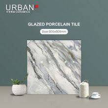 Luxury Hotel Golded 600X600mm Ceramic Non Slip Glazed Rustic Porcelain Floor Wall Tile thumbnail-5