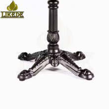 Cast Iron Coffee Table Legs Metal Black Removable Table Leg thumbnail-5