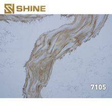 Artificial Quartz Slabs Calacatta Quartz Stone Slab Polished Solid Surface Quartz Slabs thumbnail-3