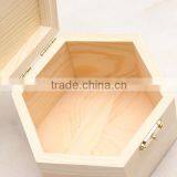 Luxury Box Hexagon Wooden Jewelry Watch Box for Sale thumbnail-5