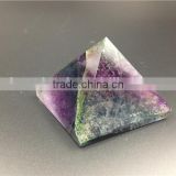 Natural Crystal Fluorite Pyramid