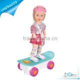 2014 Newest Scooter Electric Toy Doll With Light And Music