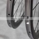 40T Powerway Hub Black Tubular Carbon Road Bike Carbon Wheelset UD Matt Carbon Wheels W40T thumbnail-3