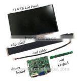 Lcd Display Kits With 11.6" Tft Lcd Panel Suitable for Rugged pc