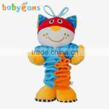 Babyfans Cute Animal Baby Hanging Crib Musical Plush Stuffed Toys For Baby thumbnail-2
