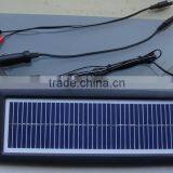 Solar Powered Battery Trickle Charger Solar with CE Certificate