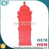 The Most Popular Style In Europe 100% Original Material Standing Garden Antique Mail Boxes From China thumbnail-3