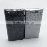 Silver Metal Lighters Laser Cigarette Case Thin Lighter thumbnail-3