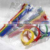 Soft Custom Colour Available Adjustable Hook and Loop Wire Cable Tie thumbnail-6