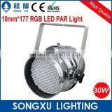 10mm*177 Par Light Rgb Professional Cheap Led Stage Lighting for Party thumbnail-2