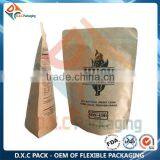 Eco Friendly Zip Lock Tear Notch Brown Paper Food Packaging thumbnail-5