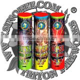 Super Tube Shells 2.5"/wholesale fireworks/1.4g UN0336 consumer fireworks/fireworks factory direct price