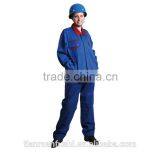 2015 Quality Cheap Workwear Suit For Women Customed Wholesale Blue Working Clothes Factory Uniforms For Women