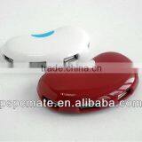 Fashion Design Small Red Bean 4 Port Hub USB