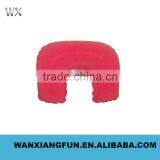 Promotion Inflatable Flocking Pillow, Car Travel Air Pillow thumbnail-3