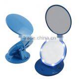 Travel Mirror With Led Lights & Magnifying Compact Mirror With Led Light thumbnail-4