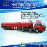 Brand New Tri Axle 30-60 Tons 40 Feet Flatbed Type Side Wall Open Bulk Cargo Trailer/drop Side Semi Trailer(twist Lock Optional) thumbnail-4