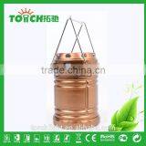 2 in 1 New Design Hot Sale Led Lantern Camping Light Solar Rechargeable Led Torch Light Made in China thumbnail-1