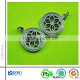 Orange Shape Metal Zipper Puller