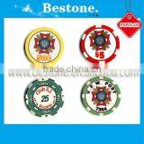 Tournament Poker Chips With Stakes thumbnail-1