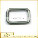 Cheap 1" Wire Silver Rectangle Buckle Ring thumbnail-1