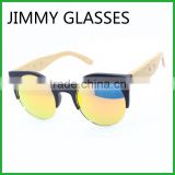 JMP603 Custom Engraved Bamboo Plastic Sunglasses