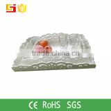 High quality elegant indian wedding decoration serving tray wooden dry fruit tray