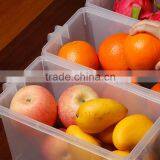 Eco-friendly Feature the Referigetator Crisper Plasetic Fridge Storage Box Organizer Box With Cover thumbnail-3