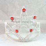 9cmx12cm LED Flashing Metallic Silver Star Plastic Tiaras and Crowns thumbnail-2
