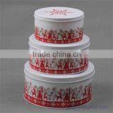 Hot Sale Round Decorative Cake Boxes Set