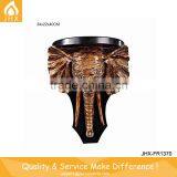 Elephants Head Resin Wall Animal Head Sculpture thumbnail-3